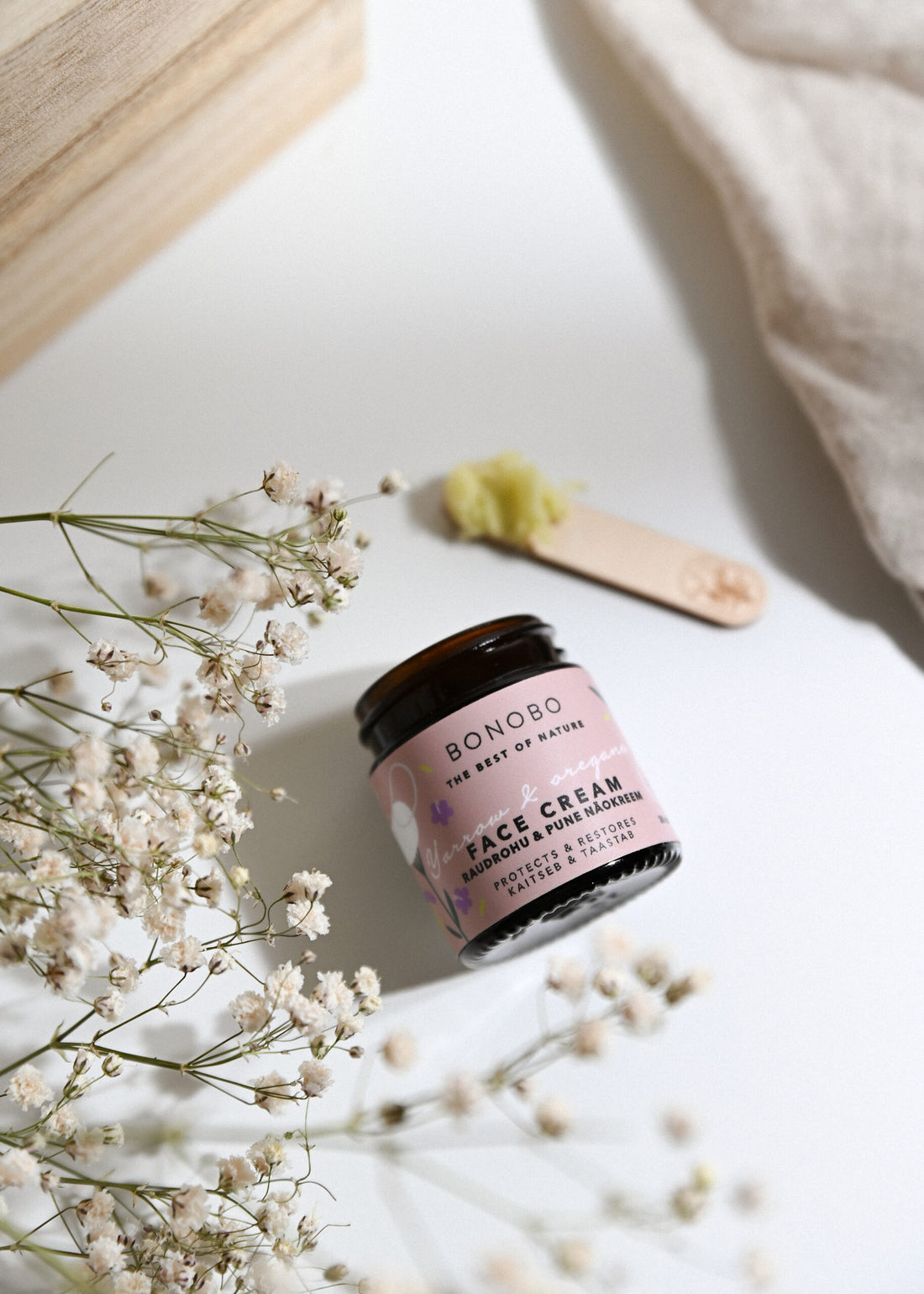 Yarrow &amp; Oregano Face Cream / Protects &amp; Restores